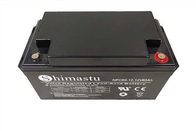 Batería de ciclo profundo de 12V 80Ah